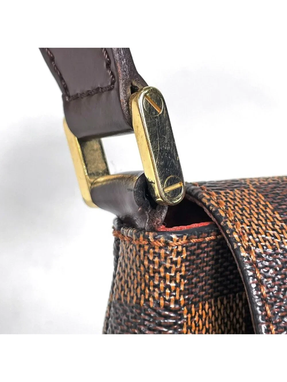 Louis Vuitton Musette Shoulder Bag Damier Brown